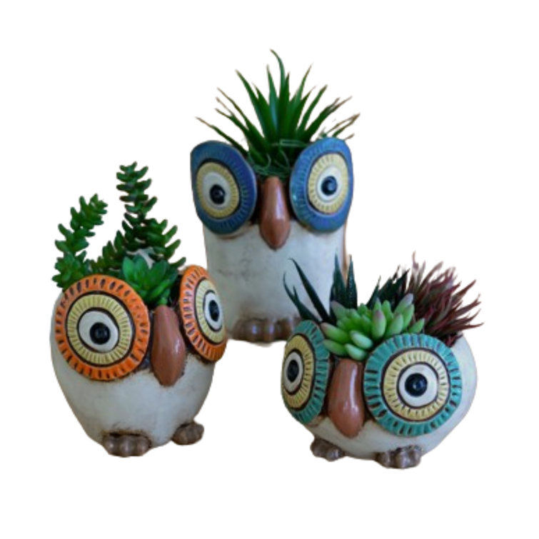 Millwood Pines Cicelia Handmade Ceramic Statue Planter Wayfair Canada